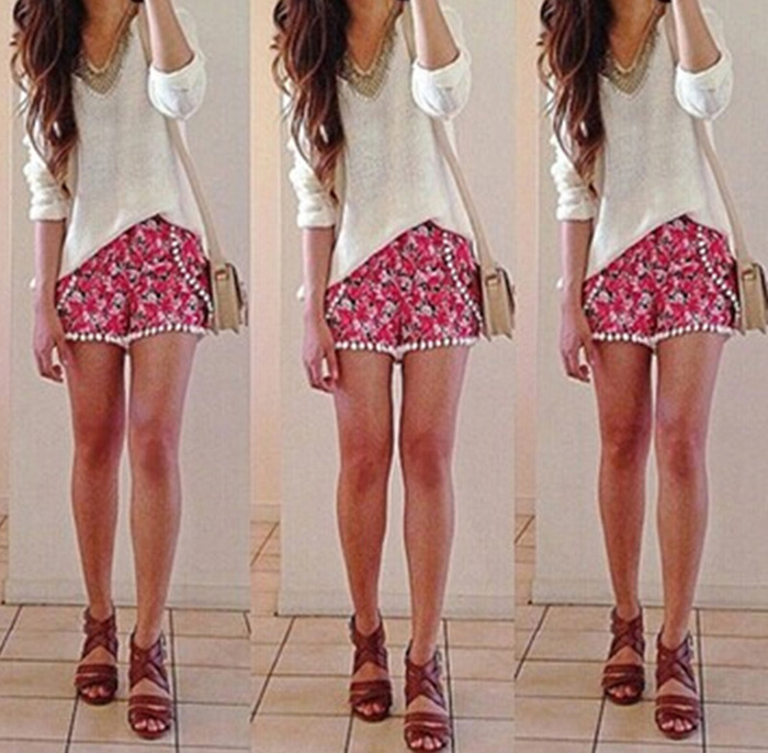 Floral Shorts