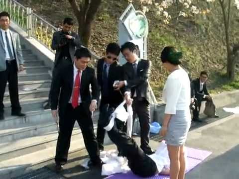 Beating The Groom's Feet - Korea