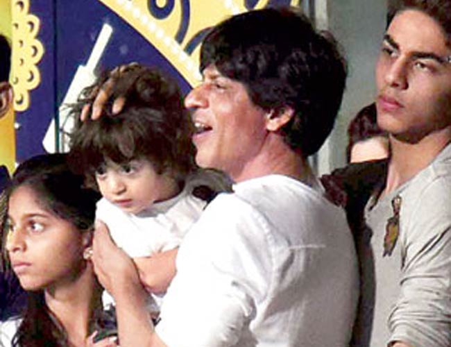 AbRam Khan, Aryan Khan and Suhana Khan