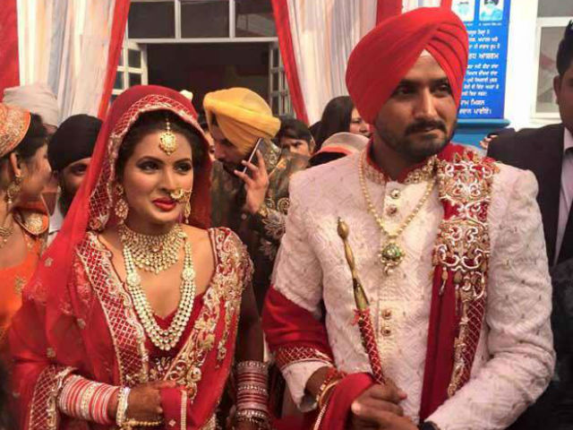 Geeta Basra And Harbhajan Singh