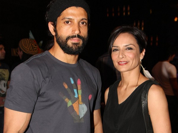 Farhan Akhtar And Adhuna Bhabani